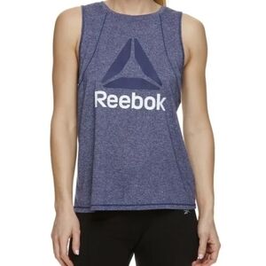 Reebok Navy Sleeveless Top